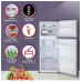 Refrigerator: LG 242 L 3 Star Smart Inverter Frost-Free Double Door Refrigerator (GL-I292RPZX, Shiny Steel, Door Cooling+)